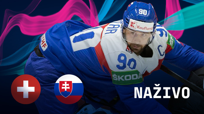 Švajčiarsko - Slovensko zápas na MS v hokeji 2022.