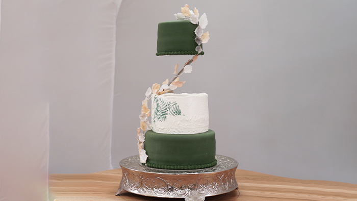 Luckina vysnívaná svadobná torta