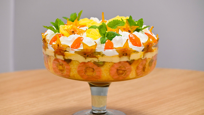 Obrázok receptu - Trifle s mangom