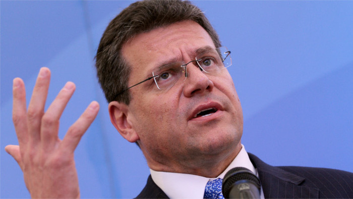 Šefčovič presenta candidatura a la presidencia de la Comisión Europea