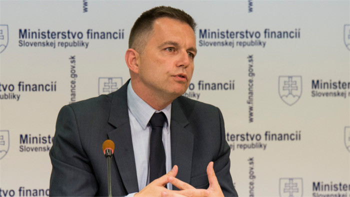Le ministre des finances slovaque à Paris