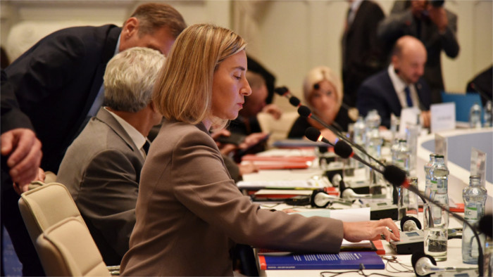 Заседание министров обороны ЕС в Братиславе