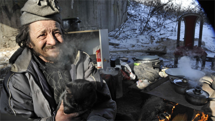 Bratislava counts its homeless