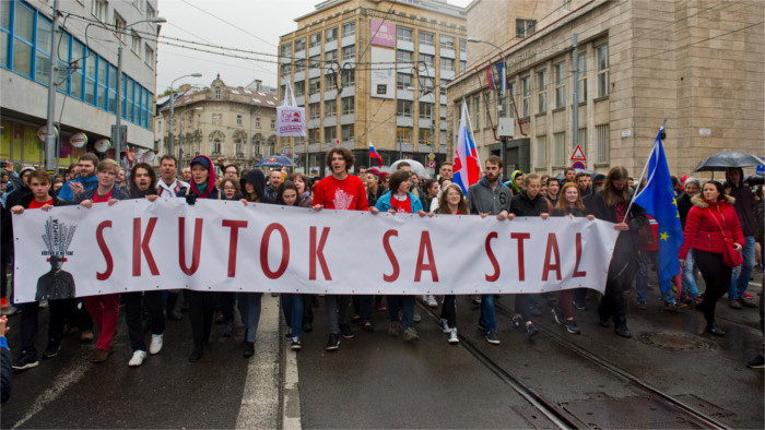 Anti-corruption march takes place on Monday