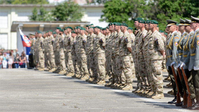 Slowakische Militär-Spezialisten im Irak