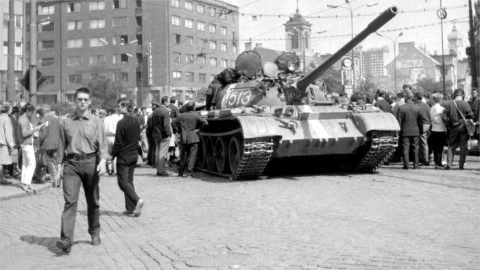 49-я годовщина вторжения войск Варшавского договора в Чехословакию 