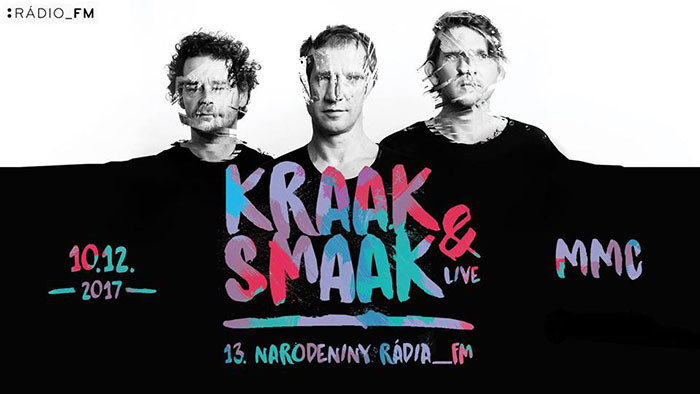 Rádio_FM oslávi 13. narodeniny  koncertom electro-funkovej kapely Kraak & Smaak