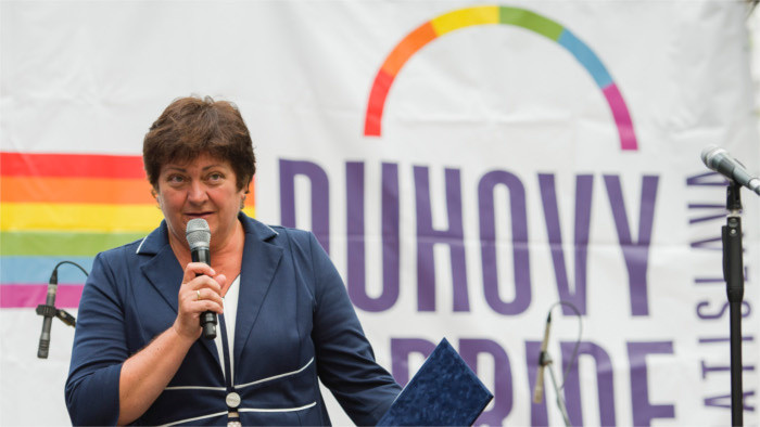 Para Patakyová en Eslovaquia falta diálogo sobre comunidades LGBTI 