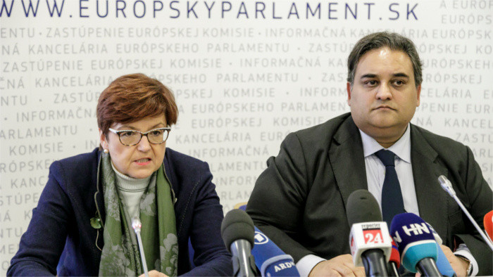 Mission des députés européens en Slovaquie