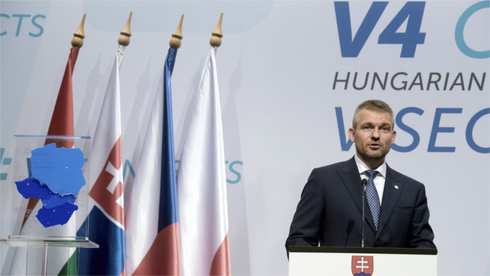 Slovakia assumes one-year rotating Visegrad Four Presidency 