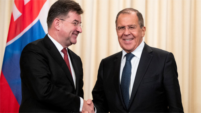 Foreign Affairs Minister meets Russian counterpart Sergei Lavrov