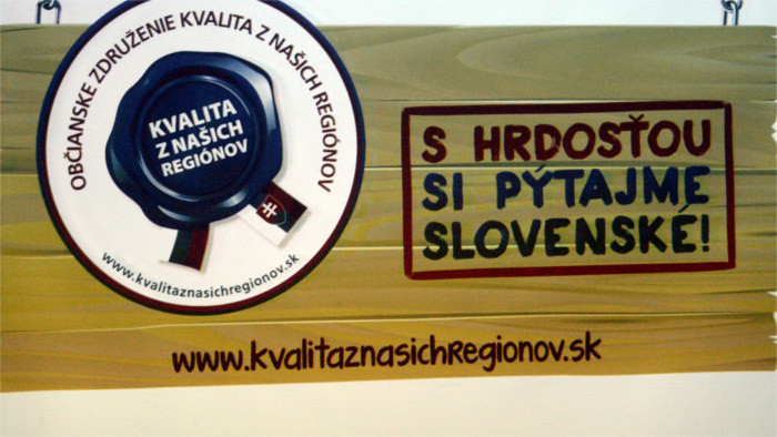 Encuesta de opinión revela que aumenta el interés de los eslovacos por los productos nacionales