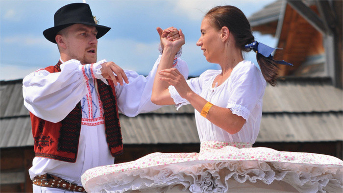 Folklorefestival in Východná