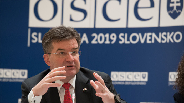 Лайчак завершил свою миссию на посту председателя ОБСЕ
