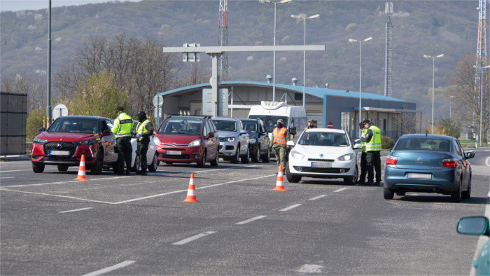 Austria and Czech to reintroduce checks on border with Slovakia as of midnight Wednesday
