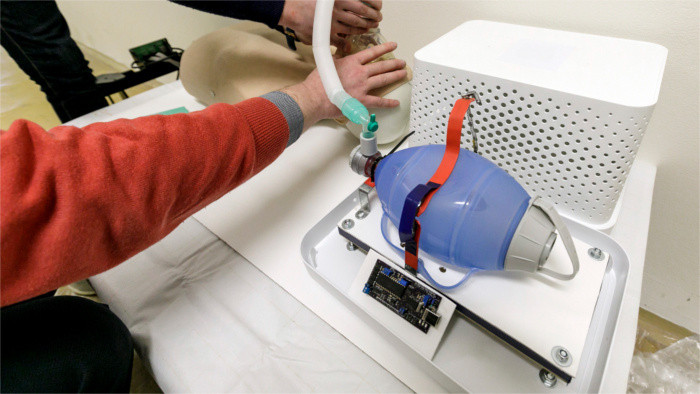 Ventilator designed by young scientists enters production