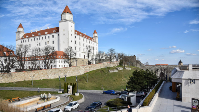 Bratislavaer Burg vor 210 Jahren ausgebrannt