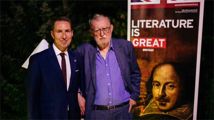 Slovakia and Britain connected through Shakespeare