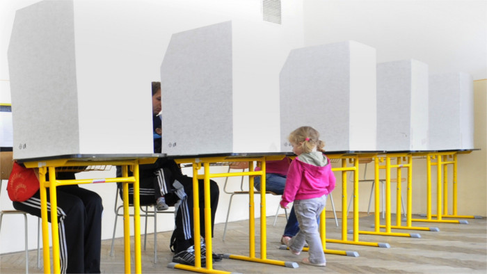 Les intentions de vote des slovaques