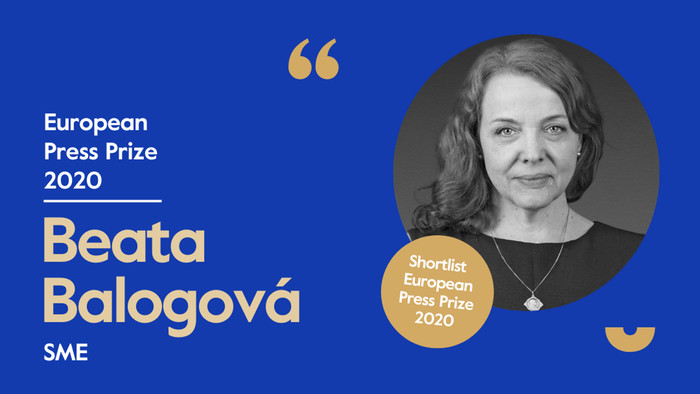 European Press Prize for Slovak opinion writer