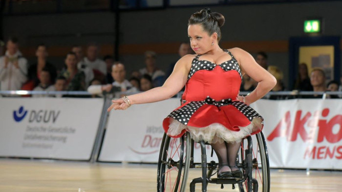 Paralympijská tanečnica