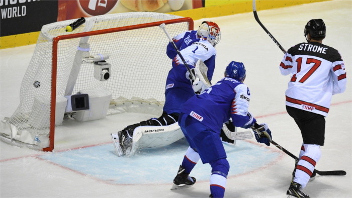 Eslovaquia cayó ante Canadá 5:6 en Campeonato Mundial de hockey sobre hielo
