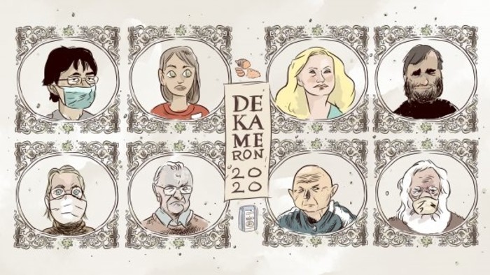 Sedem autorov píše Dekameron 2020, jedným z nich je aj Vlado Janček