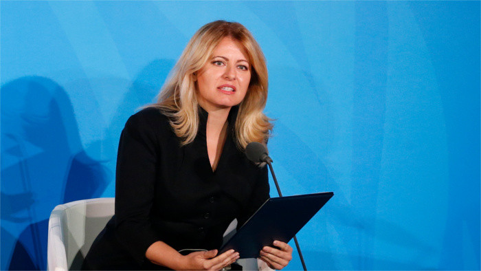 Discours de la Présidente de la République slovaque à la conférence climatique à New York