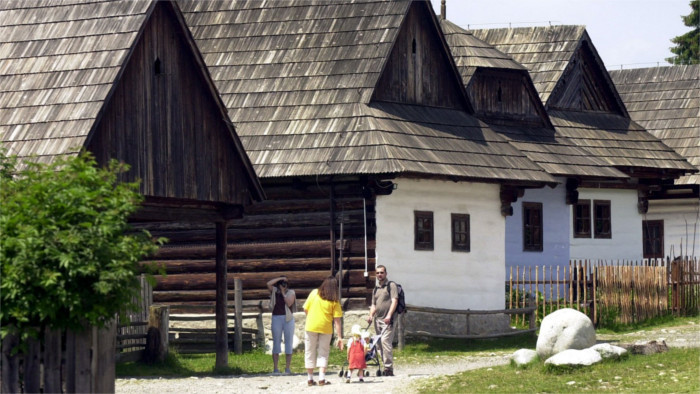Ein Sommerausflug in das Freilichtmuseum in Pribylina