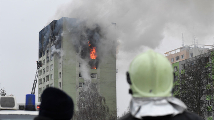 Gasexplosion in Prešov fordert sieben Todesopfer 