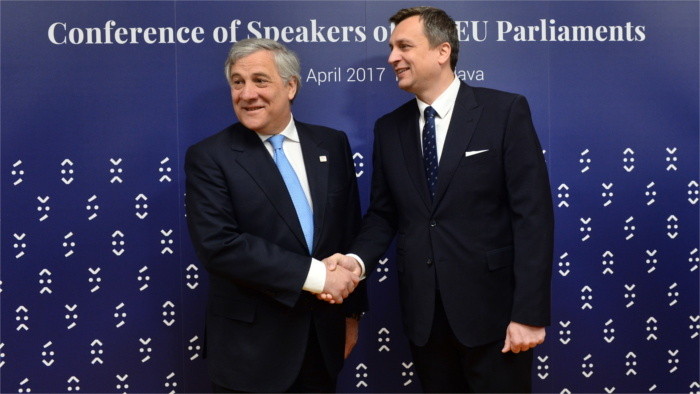 Sommet des présidents des parlements européens à Bratislava