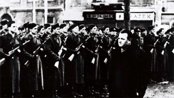 El Centenario de Checoslovaquia - Acontecimientos de febrero de 1948