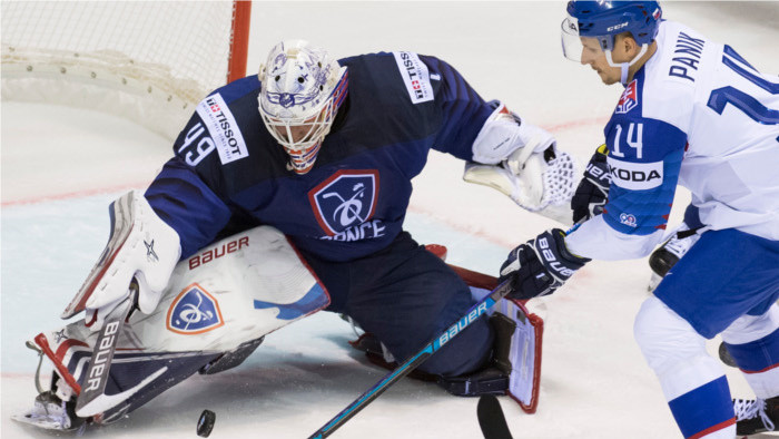 Eishockey-WM: Slowakei besiegt Frankreich