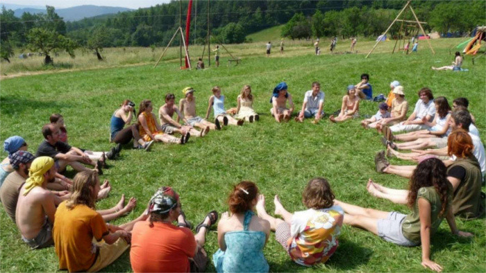 El llamado Festival en los prados reconecta la gente con la naturaleza y con ellos mismos