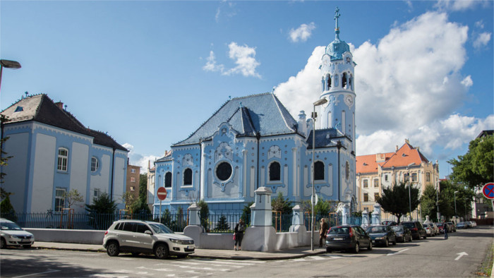 Blaue Kirche in Bratislava vor 105 Jahren eingeweiht