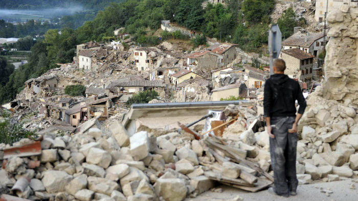 Pre Stredomorie je zemetrasenie pomerne častý jav