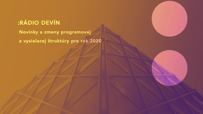 Novinky a zmeny programovej a vysielacej štruktúry pre rok 2020