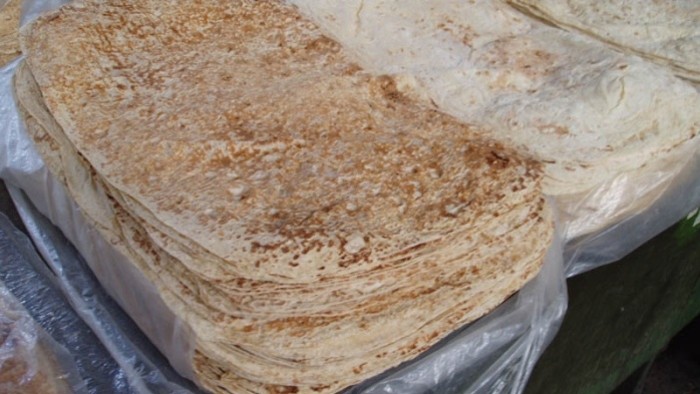 Tradičný arménsky chlieb lavaš