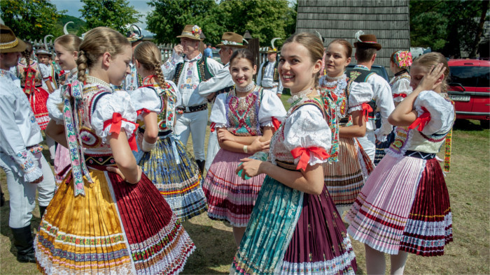 Праздник словацкого фольклора в Детве