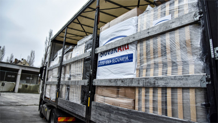 Eslovaquia envía ayuda humanitaria a Albania y Bosnia y Herzegovina
