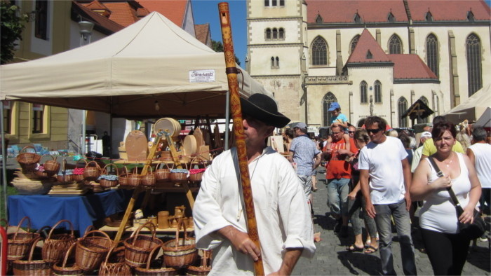 Der 665. Jahrgang des historischen Jahrmarkts von Bardejov