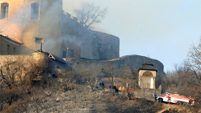Protection contre des incendies des monuments culturels en Slovaquie