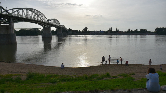 Aquaphone erklingt über der Donau