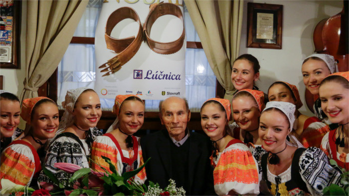 Choreograph Štefan Nosáľ feierte seinen Neunzigsten