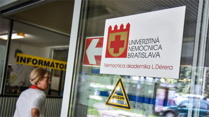 Eslovaquia se une a una iniciativa de agradecimiento al personal sanitario