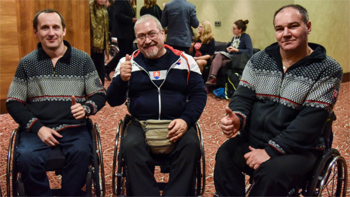 Slowakische Paralympioniken fahren nach Pyeongchang