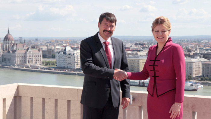 Президент Зузана Чапутова посетила Будапешт