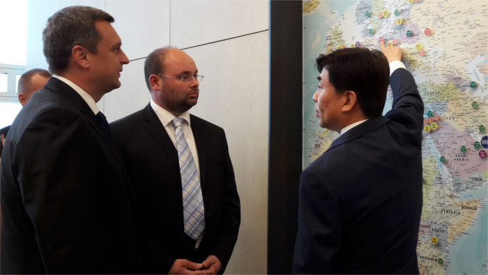 Danko trifft koreanische Konzernvertreter und Wolodin