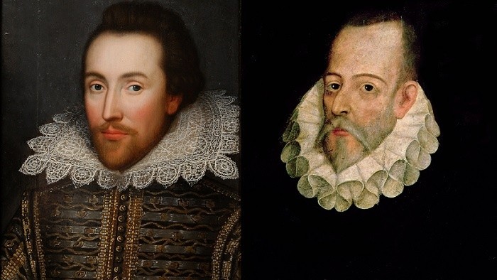 V hlavných úlohách Shakespeare a Cervantes