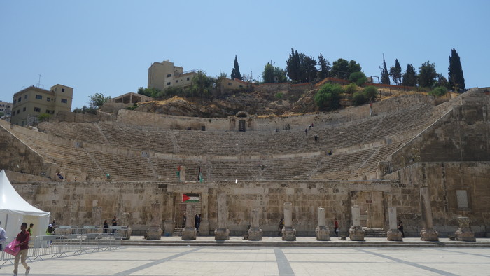 Amman Amfiteater - Roman theater (Amman).JPG